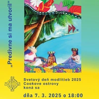 7.3.2025 o 18:00 Svetový deň modlitieb 2025 Cookove ostrovy