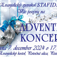 Adventný koncert Stafides 7.12.2024 17:00